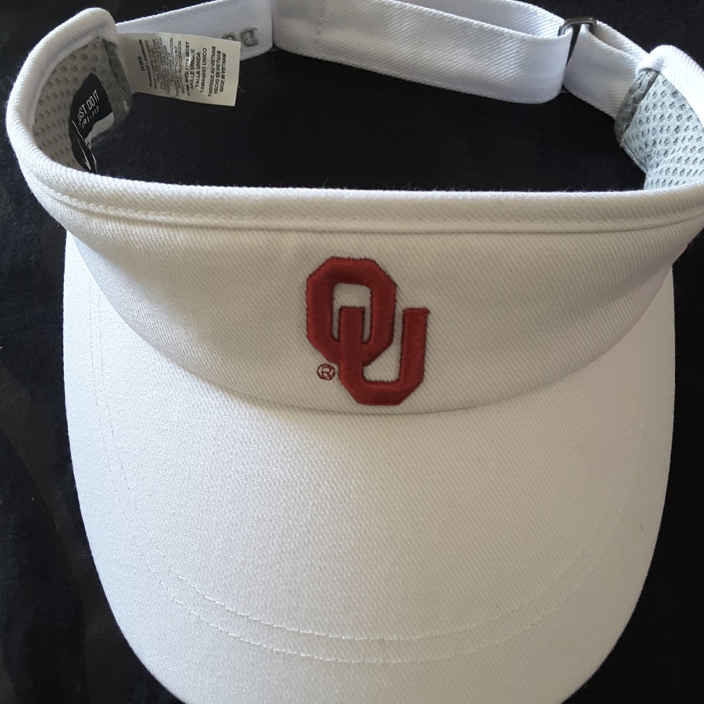 OU Nike visor old ball coach style